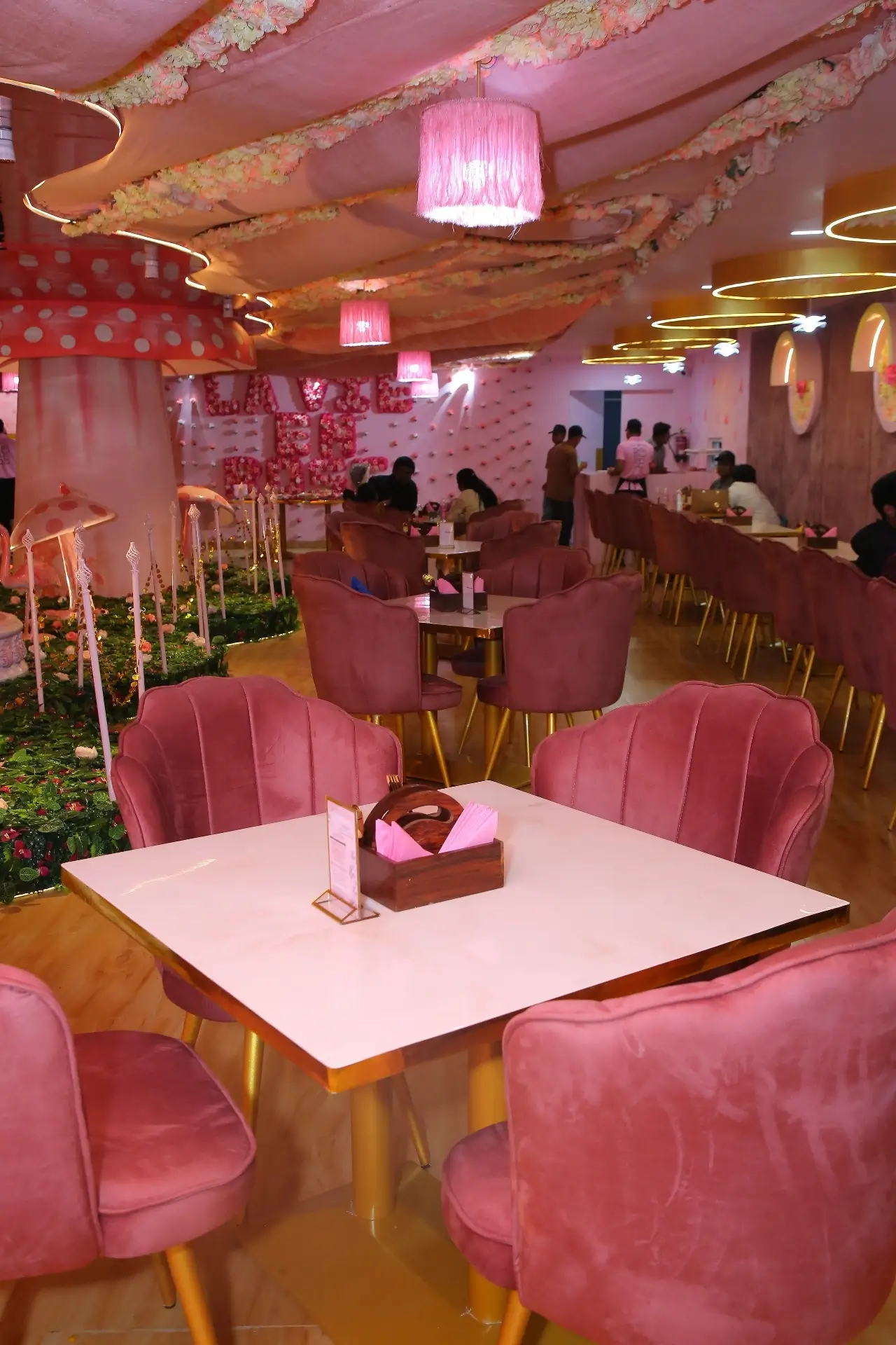 Celebration setup