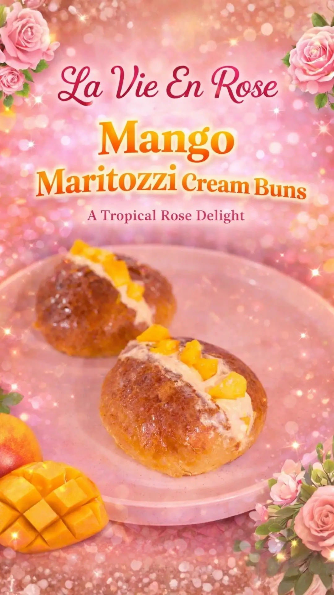 Mango Maritozzi Bun